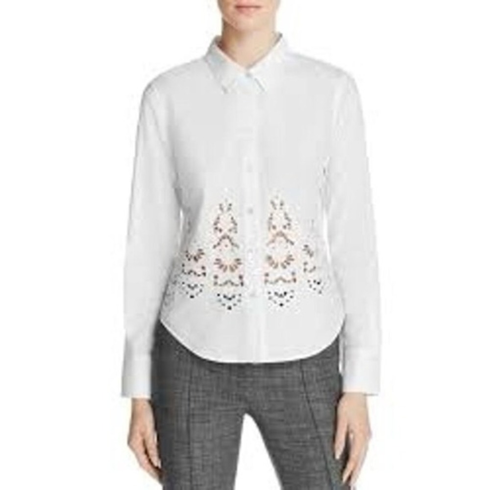 Theory‎  Embroidered Shirt